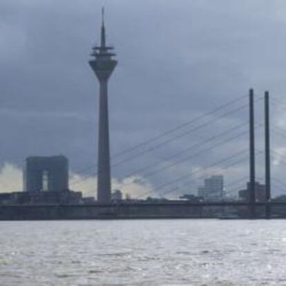 Panorámica de la ciudad de Düsseldorf