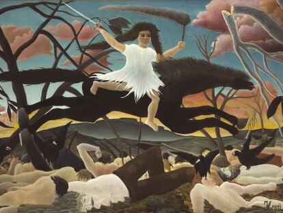 &#039;La Guerre&#039;, 1894, de Henri Rousseau.