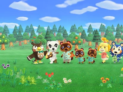 Una imagen del videojuego 'Animal Crossing: New Horizons'.