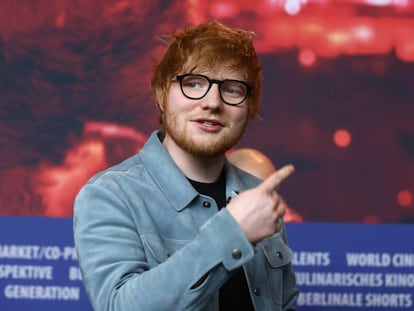 Ed Sheeran, en Berl&iacute;n, en la rueda de prensa de su documental &#039;Songwriter&#039;.