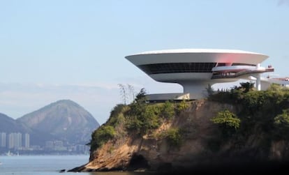 Museu de Arte Contempor&acirc;nea, em Niter&oacute;i.