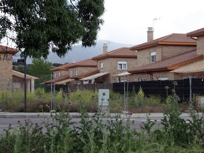 Obras por las que han sido condenados dos arquitectos en Guadalix de la Sierra. 