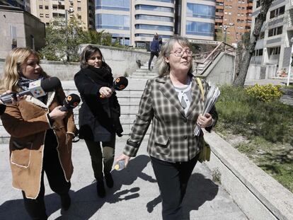 En la imagen, C&aacute;ndida Jimenez, jefa de polic&iacute;a del dispositivo del evento.