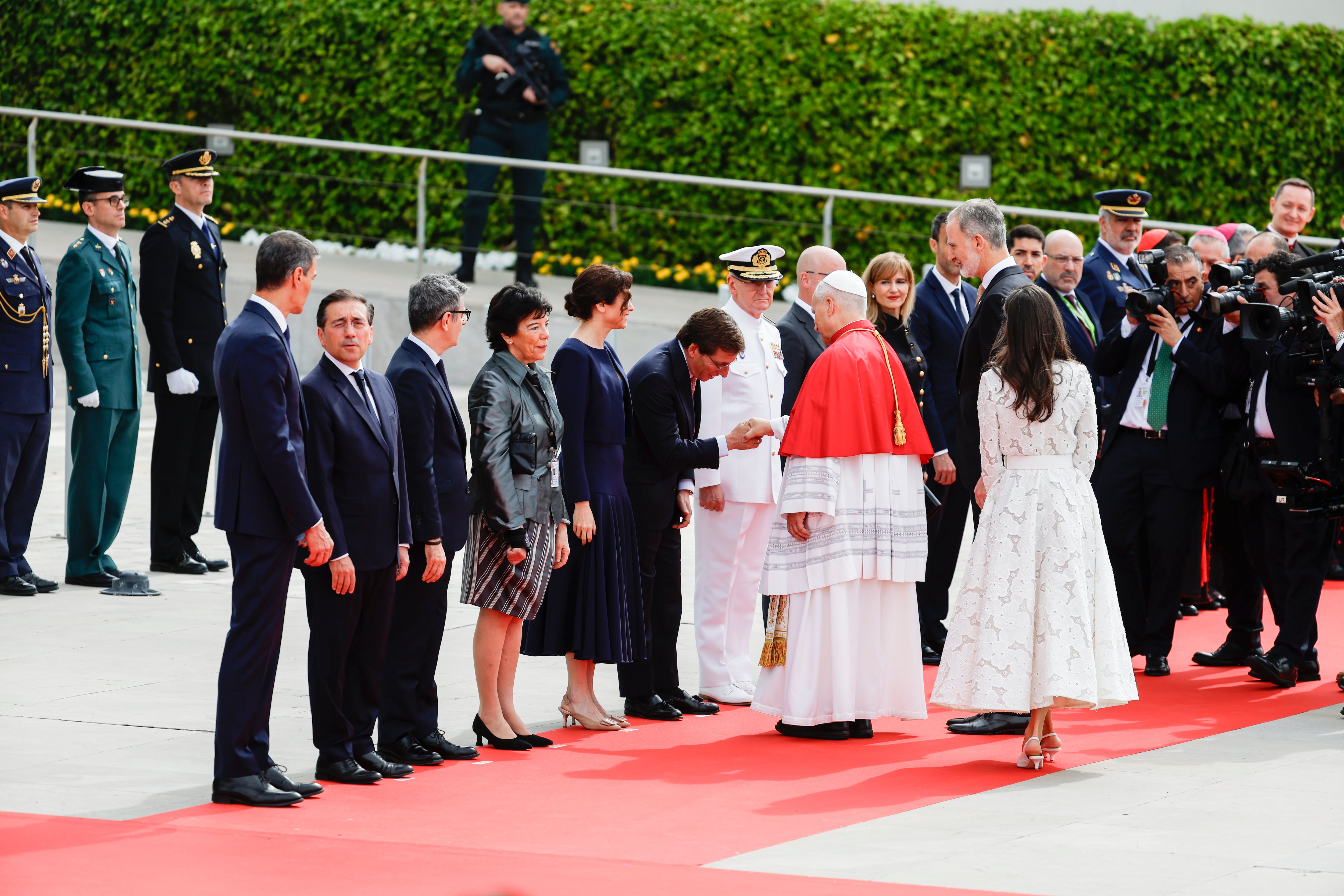 La visita del papa León XIV a Madrid, en imágenes