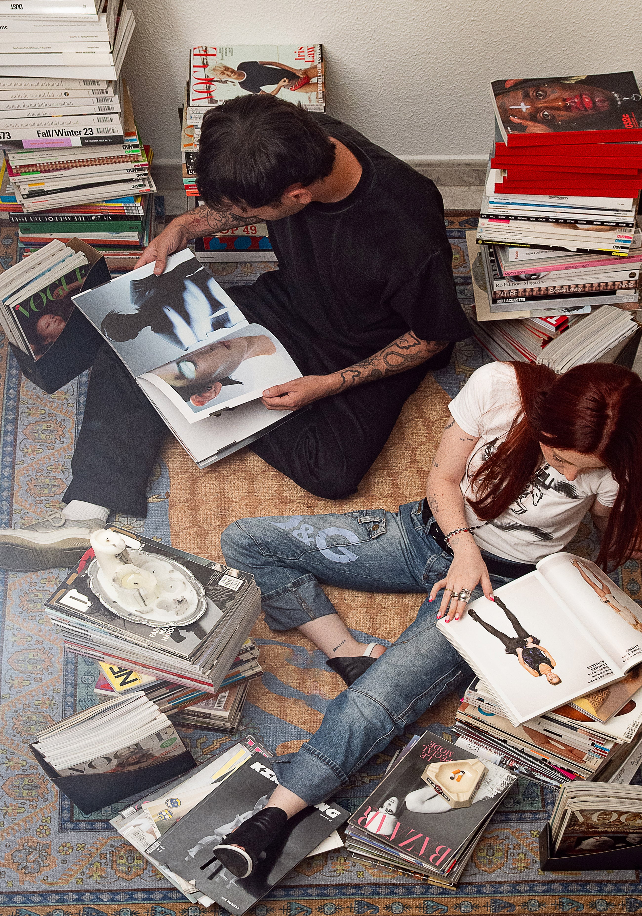 The Folio, dos veintañeros obsesionados por las revistas: cómo las publicaciones de moda de los noventa se convirtieron en tesoros