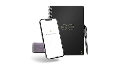 cuadernos inteligentes, ¿qué es un cuaderno inteligente?, ¿cómo funciona un cuaderno digital?, cuadernos inteligentes amazon, cuaderno inteligente rocketbook, cuaderno inteligente reutilizable