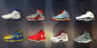 Zapatillas de la marca Under Armour.