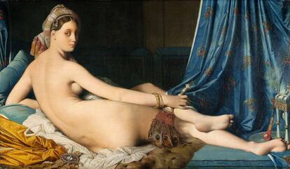 Una de las piezas estrella de la muestra será 'La gran odalisca' (1814), que llega del Museo del Louvre.