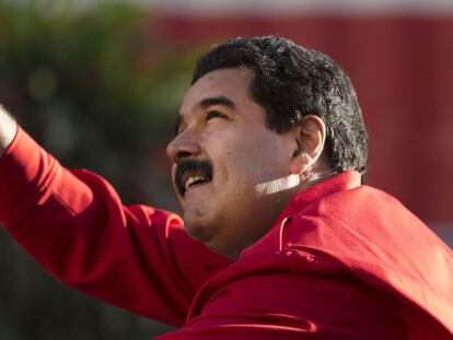 El presidente venezolano, Nicol&aacute;s Maduro, en Caracas. 