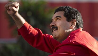 El presidente venezolano, Nicol&aacute;s Maduro, en Caracas. 