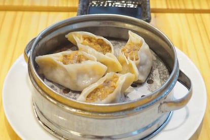 Tremenda olla de dimsums