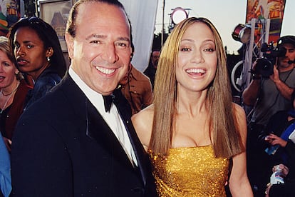 Tommy Mottola & Jennifer Lopez