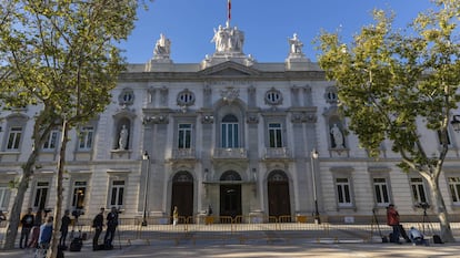 Fachada del Tribunal Supremo en octubre de 2019. Julián Rojas