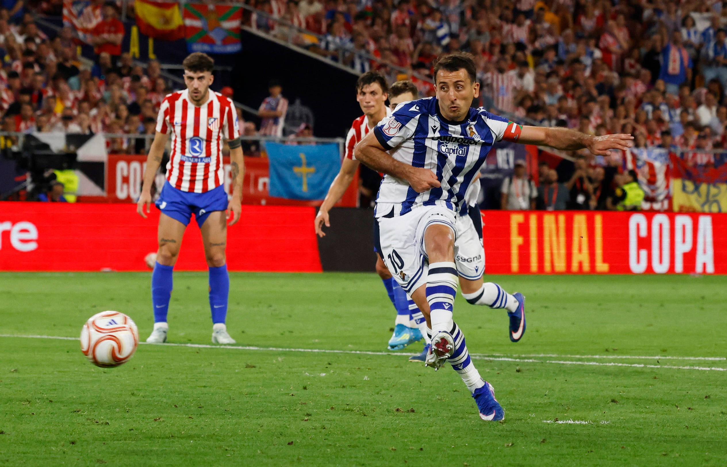 Atlético - Real Sociedad en directo | Julián Alvarez empata la final