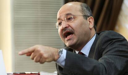 Barham Salih, en 2008 en Bagdad.