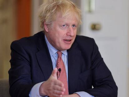 El primer ministro británico, Boris Johnson
 