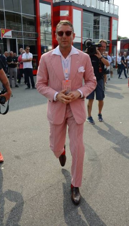 Lapo Elkann, en el circuito de Monza.