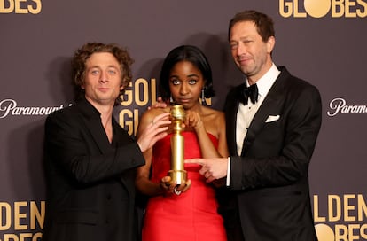 Jeremy Allen White, Ayo Edebiri, Ebon Moss-Bachrach, The Bear