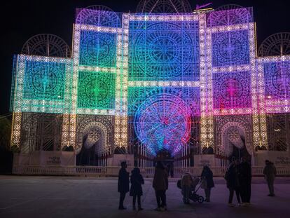 La puerta mágica de 2019, un descomunal espectáculo de luz y sonido.