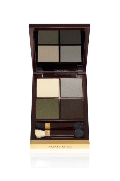 Juego de cuatro sombras de ojos en tonos Sahara de Tom Ford. Precio: 72 euros aprox.