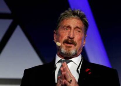 El multimillonario estadounidense John McAfee. 