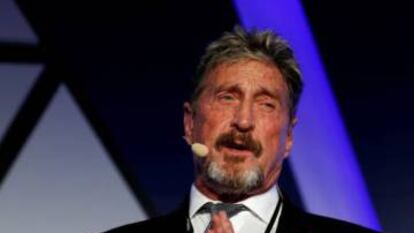 El multimillonario estadounidense John McAfee. 