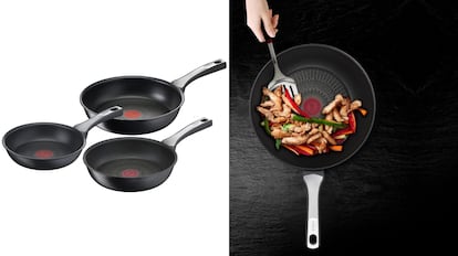 Amazon Offers Last Hour: Three Tartenes Set without PFOA of the Tefal brand