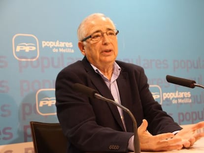 Juan José Imbroda en marzo tras conocer la citación del Supremo.