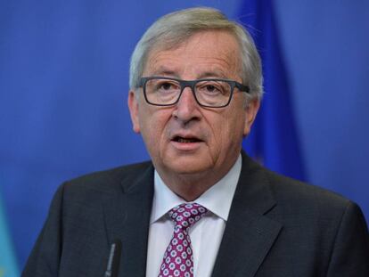 El presidente de la Comisión Europea, Jean-Claude Juncker.