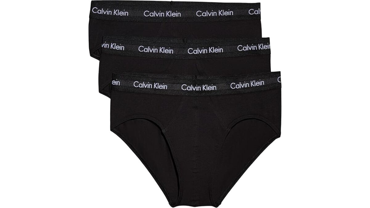 Calvin Klein briefs.