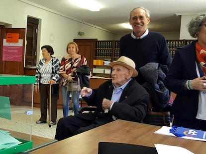 El hombre más viejo de España, con 110 años, que ha muerto