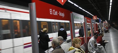 Imagen de una estaci&oacute;n de Rodalies en Barcelona.