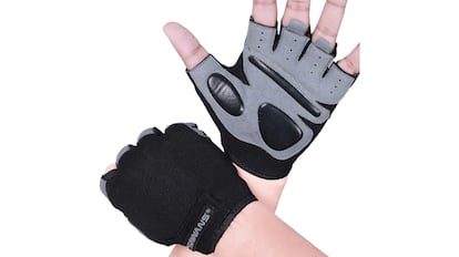 Guantes deportivos para el levantamiento de pesas y entrenamientos en el gimnasio