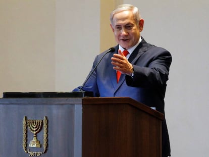 El primer ministro israelí, Benjamín Netanyahu.