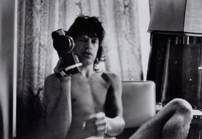 Mick Jagger en una imagen de 'Cocksucker Blues'.