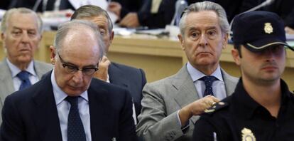 Rodrigo Rato y Miguel Blesa