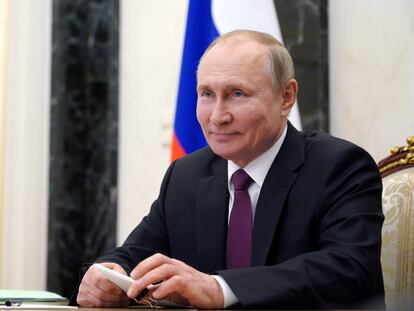El presidente de Rusia, Vladímir Putin, el pasado 25 de marzo.