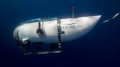 Sumergible modelo Titan de OceanGate