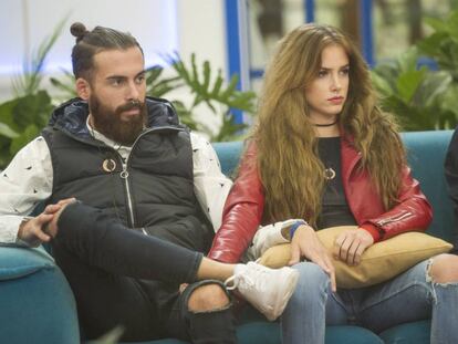 José María y Carlota en un programa de 'Gran Hermano' de la semana pasada.