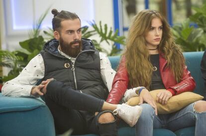 José María y Carlota en un programa de 'Gran Hermano' de la semana pasada.