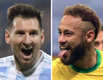 Messi y Neymar disputará a final de la Copa América 2021 con Argentina y Brasil