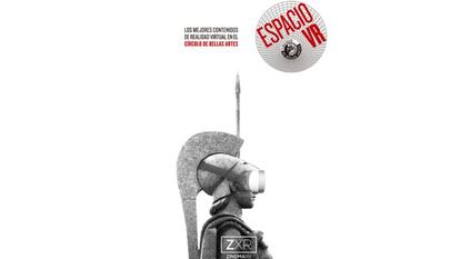 Cartel promocional del Espacio VR del Círculo de Bellas Artes de Madrid.