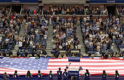La última vez que el presidente Donald Trump asistió a un partido del US Open, cuando todavía era candidato presidencial en 2015, los abucheos fueron tan fuertes que varios medios de comunicación publicaron artículos sobre la crítica reacción del público.