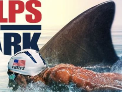 El atleta olímpico más condecorado del mundo se bate con el asesino más mortífero de los océanos para Discovery Channel