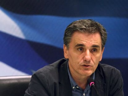 El nuevo ministro griego de finanzas Euclides Tsakalotos