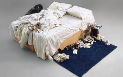 'My bed' / 'Mi cama' (1998), de Tracey Emin.
