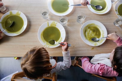 Alimentación en los comedores escolares