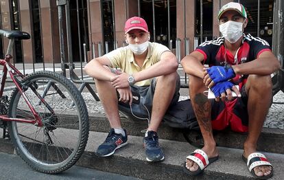 Entregadores bicicleta coronavirus