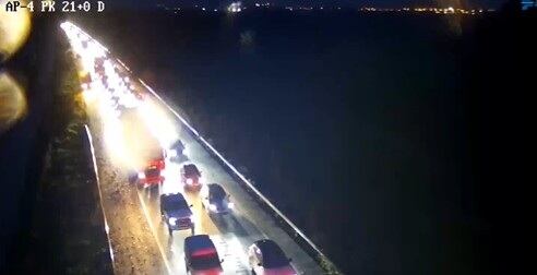 Autostrada tra Seville e Cádiz chiusa dopo caduta alberi per temporale