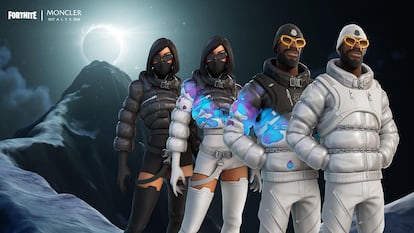 La colección de Moncler junto a 1017 ALYX 9SM para Fortnite.